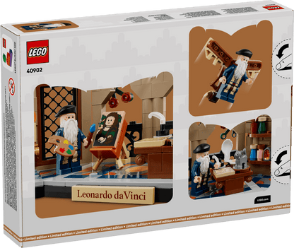 LEGO 40902 - Eerbetoon aan Leonardo da Vinci